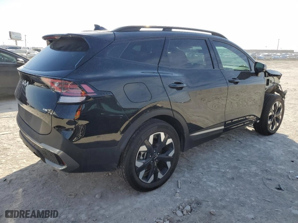 2024 Kia Sportage Plug-In Hybrid X-Line Prestige with VIN KNDPZDDH1R7137495, listed as a Copart auction lot 45505235 with 10,291 mi miles and Salvage Title. Bid and sale history available at carsss.com. Image 3.