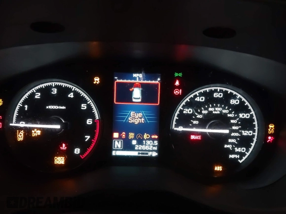 2021 Subaru Forester with VIN JF2SKADC9MH582122, listed as a IAAI auction lot 42033024 with 22,662 mi miles and . Bid and sale history available at DreamBid. Image 7.