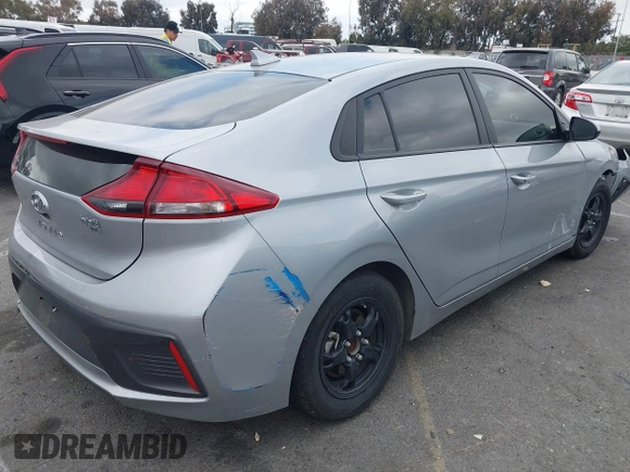2022 Hyundai Ioniq Blue with VIN KMHC65LC2NU284905, listed as a IAAI auction lot 42193497 with 86,154 mi miles and . Bid and sale history available at DreamBid. Image 4.
