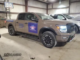 2020 Nissan Titan SL с VIN 1N6AA1EDXLN503963, выставлен на аукционе Copart как лот 56694005 с пробегом 61 341 миль миль и Списание • Salvage title. История ставок и продаж доступна на DreamBid. Изображение 4.