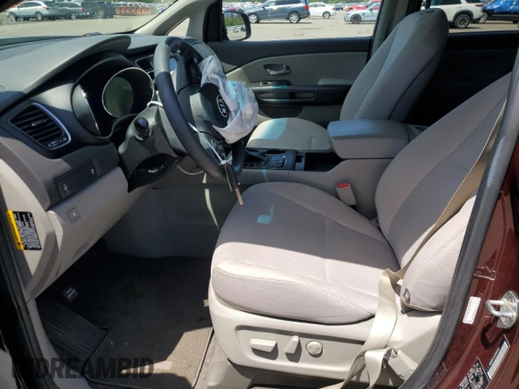 2018 Kia Sedona LX with VIN KNDMB5C19J6390544, listed as a Copart auction lot 56223214 with 0 mi miles and Salvage Title. Bid and sale history available at carsss.com. Image 7.
