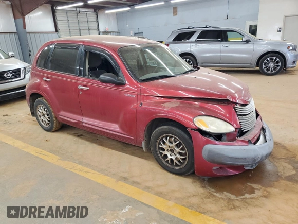 2001 Chrysler PT Cruiser with VIN 3C4FY4BB01T546374, listed as a Copart auction lot 53710255 with 165,403 mi miles and Salvage Title. Bid and sale history available at DreamBid. Image 4.
