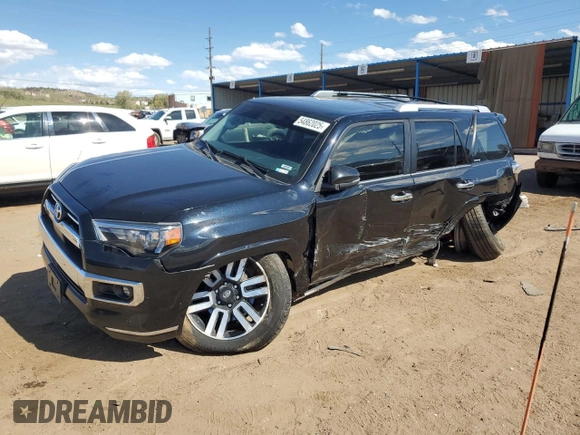2023 Toyota 4Runner Limited with VIN JTEKU5JR5P6143438, listed as a Copart auction lot 54862025 with 59,001 mi miles and Salvage title. Bid and sale history available at DreamBid. Image 1.