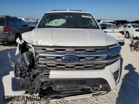 2023 Ford Expedition Max Platinum z VIN 1FMJK1M86PEA10044, wystawiony jako Copart lot #73521304 z przebiegiem 46 467 mil mil oraz Szkoda całkowita • Salvage title. Historia ofert i sprzedaży dostępna na DreamBid. Obrazek 5.