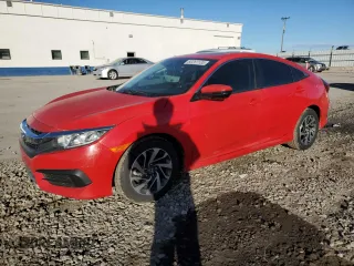 2017 Honda Civic Sedan EX with VIN 2HGFC2F73HH551288, listed as a Copart auction lot 50261135 with 86,425 mi miles and Salvage Title. Bid and sale history available at carsss.com. Image 1.