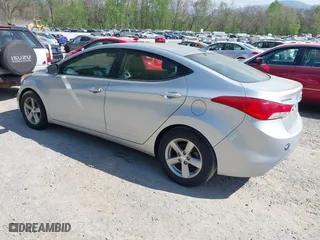 2012 Hyundai Elantra GLS with VIN 5NPDH4AE1CH097812, listed as a IAAI auction lot 42070612 with 114,799 mi miles. Bid and sale history available at carsss.com. Image 3.