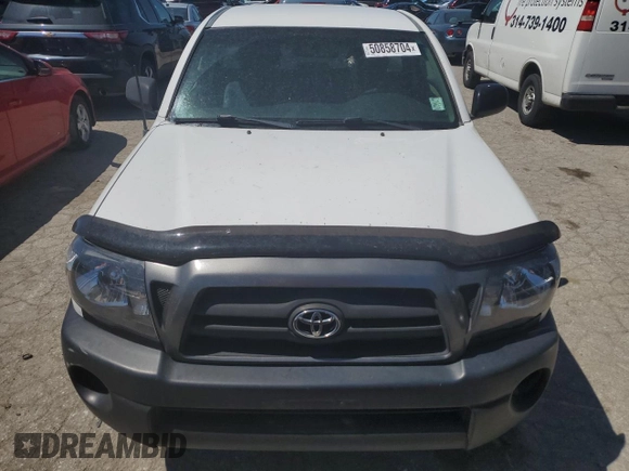 2006 Toyota Tacoma with VIN 5TENX22N56Z150829, listed as a Copart auction lot 50858704 with 0 mi miles and Salvage Title. Bid and sale history available at carsss.com. Image 5.