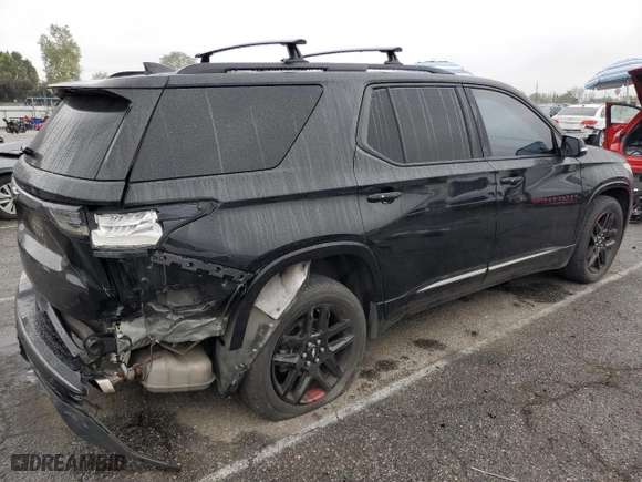 2018 Chevrolet Traverse Premier with VIN 1GNERKKW4JJ264317, listed as a Copart auction lot 47233215 with 101,721 mi miles and Salvage Title. Bid and sale history available at carsss.com. Image 3.