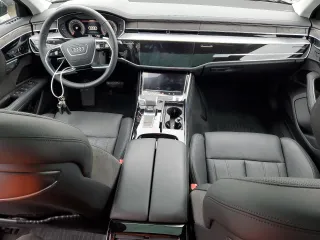 2021 Audi A8 with VIN WAU8EAF86MN031072, listed as a Copart auction lot 84082664 with 7,411 mi miles and Clean Title. Bid and sale history available at carsss.com. Image 9.