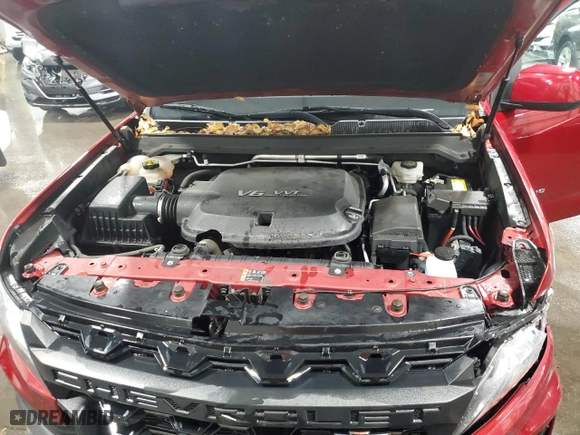 2021 Chevrolet Colorado 4WD ZR2 with VIN 1GCGTEEN7M1111894, listed as a Copart auction lot 85169404 with 56,965 mi miles and Salvage Title. Bid and sale history available at carsss.com. Image 12.