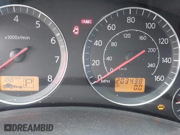 2003 Infiniti FX Options with VIN JNRBS08W33X402022, listed as a IAAI auction lot 42047472 with 203,438 mi miles and . Bid and sale history available at DreamBid. Image 7.