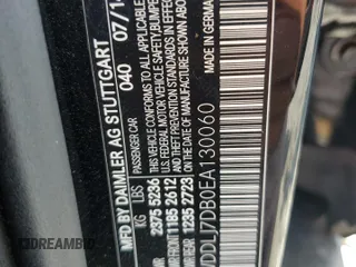2014 Mercedes-Benz CLS 550 с VIN WDDLJ7DB0EA130060, выставлен на аукционе Copart как лот 50090565 с пробегом 99 685 миль миль и Списание • Salvage title. История ставок и продаж доступна на DreamBid. Изображение 12.