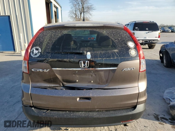 2014 Honda CR-V EX z VIN 2HKRM4H5XEH716398, wystawiony jako Copart lot #48698515 z przebiegiem 121 523 mil mil oraz Szkoda całkowita • Salvage title. Historia ofert i sprzedaży dostępna na DreamBid. Obrazek 6.