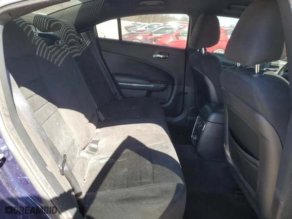 2013 Dodge Charger SE with VIN 2C3CDXBG7DH665097, listed as a Copart auction lot 47875525 with 98,300 mi miles and Salvage Title. Bid and sale history available at carsss.com. Image 10.