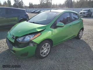 2011 Mazda Mazda2 Sport with VIN JM1DE1HZ7B0130419, listed as a Copart auction lot 74485644 with 160,583 mi miles and Salvage Title. Bid and sale history available at carsss.com. Image 1.