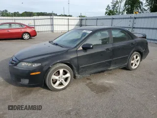 2008 Mazda 6 i Sport VE with VIN 1YVHP80C985M01773, listed as a Copart auction lot 53900265 with 259,739 mi miles and Salvage Title. Bid and sale history available at DreamBid. Image 1.