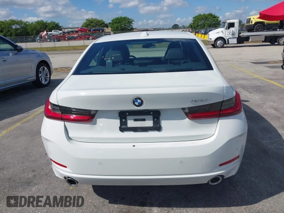 2025 BMW 3 Series 330i with VIN 3MW69CW02S8E96501, listed as a IAAI auction lot 41501968 with 10,864 mi miles and . Bid and sale history available at carsss.com. Image 16.
