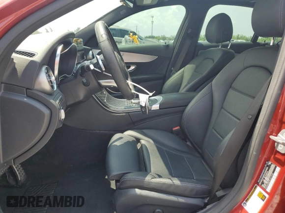 2019 Mercedes-Benz C 300 with VIN 55SWF8DB7KU317733, listed as a Copart auction lot 55562235 with 39,884 mi miles and Non repairable. Bid and sale history available at DreamBid. Image 7.