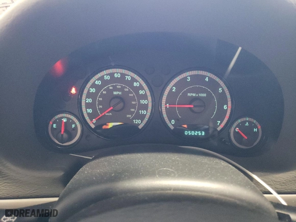 2005 Jeep Liberty Sport with VIN 1J4GL48K55W555396, listed as a Copart auction lot 52388185 with 50,253 mi miles and Salvage Title. Bid and sale history available at carsss.com. Image 9.