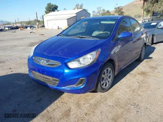 2013 Hyundai Accent GLS with VIN KMHCT4AE4DU462612, listed as a IAAI auction lot 41757907 with 177,171 mi miles. Bid and sale history available at carsss.com. Image 2.