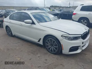 2017 BMW 5 Series 540i with VIN WBAJE5C3XHG913955, listed as a IAAI auction lot 41499473 with 107,227 mi miles and . Bid and sale history available at carsss.com. Image 1.