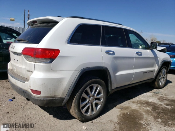 2017 Jeep Grand Cherokee Limited with VIN 1C4RJFBG2HC914522, listed as a Copart auction lot 48510945 with 63,804 mi miles and Salvage Title. Bid and sale history available at carsss.com. Image 3.