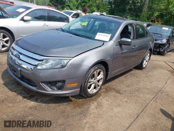 2012 Ford Fusion SE with VIN 3FAHP0HAXCR390109, listed as a IAAI auction lot 42470688 with 105,837 mi miles and . Bid and sale history available at DreamBid. Image 17.