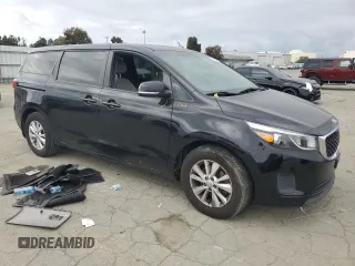 2016 Kia Sedona L with VIN KNDMA5C10G6184184, listed as a Copart auction lot 50974325 with 144,549 mi miles and Salvage Title. Bid and sale history available at carsss.com. Image 4.