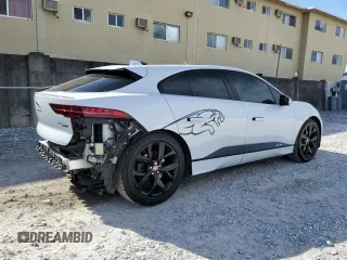 2020 Jaguar I-Pace HSE with VIN SADHD2S16L1F85682, listed as a Copart auction lot 87034314 with 28,139 mi miles and Non repairable. Bid and sale history available at DreamBid. Image 3.