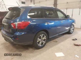 2018 Nissan Pathfinder SL with VIN 5N1DR2MM5JC654942, listed as a IAAI auction lot 41948588 with 86,490 mi miles and . Bid and sale history available at DreamBid. Image 4.
