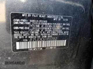 2015 Subaru Forester 2.5i Limited with VIN JF2SJCHC6FH551552, listed as a Copart auction lot 70293274 with 178,787 mi miles and Salvage Title. Bid and sale history available at carsss.com. Image 12.