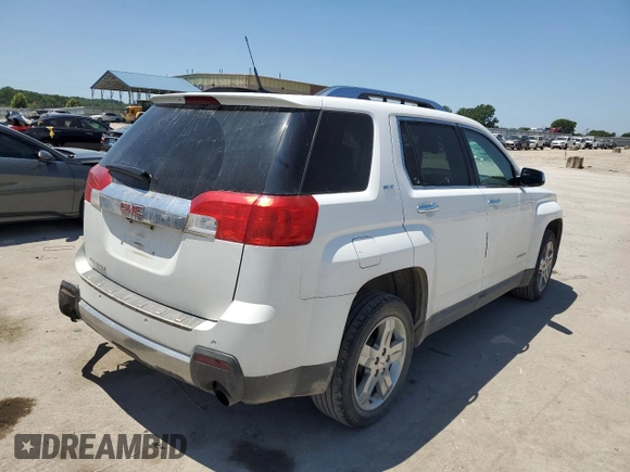 2012 GMC Terrain SLT-2 with VIN 2GKFLWE55C6358333, listed as a Copart auction lot 61654865 with 164,249 mi miles and Salvage title. Bid and sale history available at DreamBid. Image 3.