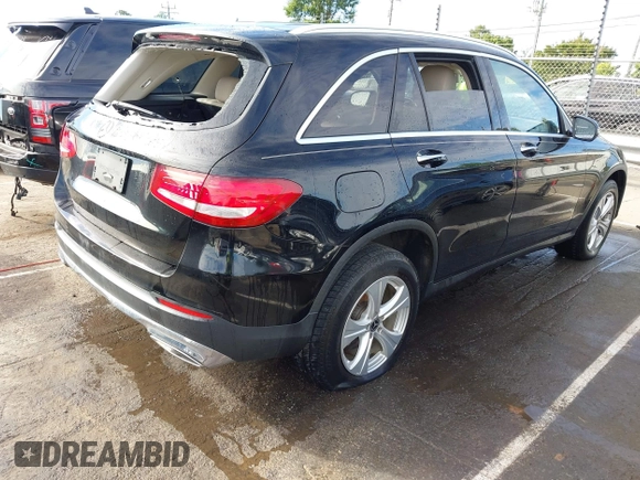 2017 Mercedes-Benz GLC 300 with VIN WDC0G4JB4HV008484, listed as a IAAI auction lot 42308011 with 91,316 mi miles and . Bid and sale history available at DreamBid. Image 4.