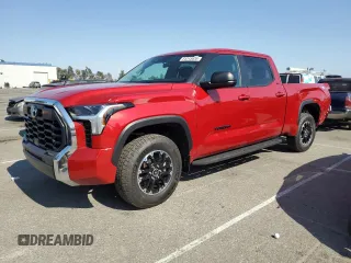 2024 Toyota Tundra SR5 with VIN 5TFLA5EC6RX034121, listed as a Copart auction lot 65245635 with 7,682 mi miles and Salvage title. Bid and sale history available at DreamBid. Image 1.