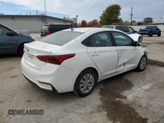 2022 Hyundai Accent SEL with VIN 3KPC24A64NE165646, listed as a Copart auction lot 73515173 with 19,825 mi miles. Bid and sale history available at carsss.com. Image 3.