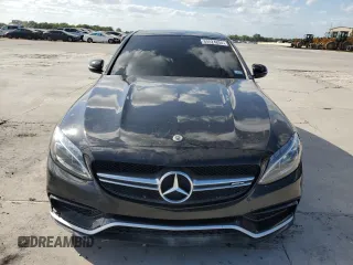 2017 Mercedes-Benz C 63 S AMG with VIN 55SWF8HB1HU183241, listed as a Copart auction lot 65524854 with 80,709 mi miles and Salvage title. Bid and sale history available at DreamBid. Image 5.