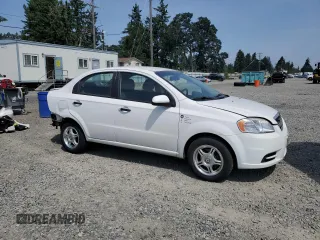 2010 Chevrolet Aveo 1LT with VIN KL1TD5DE7AB127992, listed as a Copart auction lot 62000895 with 66,769 mi miles and Salvage title. Bid and sale history available at DreamBid. Image 4.