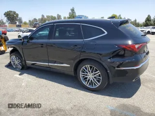 2022 Acura MDX Advance with VIN 5J8YE1H86NL006669, listed as a Copart auction lot 62025965 with Not provided miles and Salvage title. Bid and sale history available at DreamBid. Image 2.
