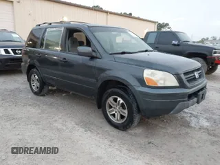 2004 Honda Pilot EX with VIN 2HKYF18414H528458, listed as a IAAI auction lot 41938247 with 262,922 mi miles and . Bid and sale history available at carsss.com. Image 1.