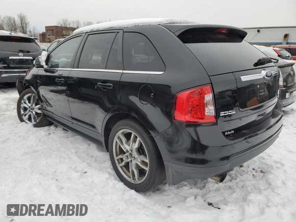 2012 Ford Edge Limited with VIN 2FMDK3K94CBA61570, listed as a Copart auction lot 44023295 with 124,945 mi miles and Salvage Title. Bid and sale history available at carsss.com. Image 2.