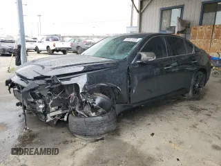 2022 Infiniti Q50 Luxe z VIN JN1EV7BP8NM311821, wystawiony jako Copart lot #55973455 z przebiegiem 36 652 mil mil oraz Szkoda całkowita • Salvage title. Historia ofert i sprzedaży dostępna na DreamBid. Obrazek 1.