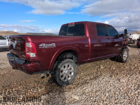 2019 Ram 2500 Laramie with VIN 3C6UR5NL4KG667005, listed as a Copart auction lot 83116044 with 137,862 mi miles and Salvage Title. Bid and sale history available at carsss.com. Image 3.