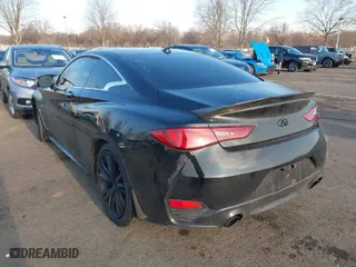 2017 Infiniti Q60 Sport with VIN JN1EV7EL6HM551446, listed as a IAAI auction lot 41488642 with 72,178 mi miles. Bid and sale history available at carsss.com. Image 3.