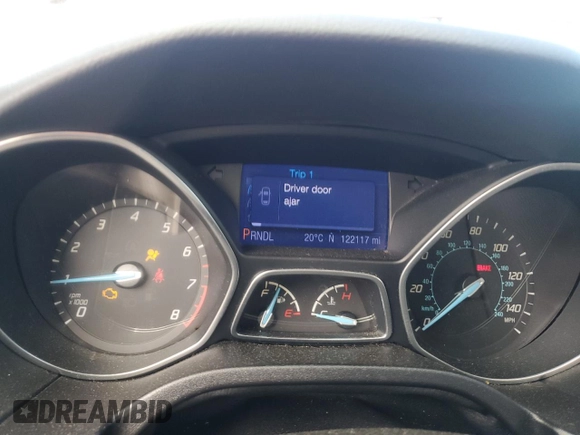 2013 Ford Focus SE with VIN 1FADP3F20DL186110, listed as a Copart auction lot 54915265 with 122,117 mi miles and Salvage Title. Bid and sale history available at carsss.com. Image 9.
