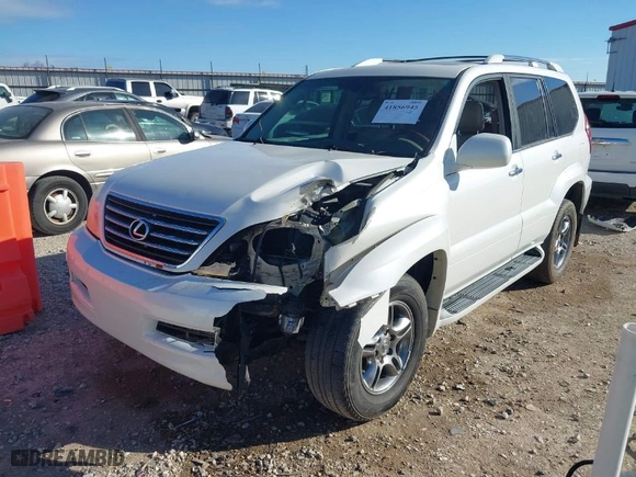 2009 Lexus GX 470 with VIN JTJBT20X390175930, listed as a IAAI auction lot 41856945 with 207,809 mi miles. Bid and sale history available at carsss.com. Image 2.