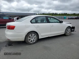 2012 Volkswagen Jetta S with VIN 3VW1K7AJ6CM353923, listed as a Copart auction lot 58059285 with 151,320 mi miles and Salvage title. Bid and sale history available at DreamBid. Image 3.