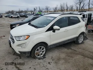 2021 Ford EcoSport SE with VIN MAJ3S2GE6MC404113, listed as a Copart auction lot 46473205 with 66,629 mi miles and Salvage Title. Bid and sale history available at carsss.com. Image 1.
