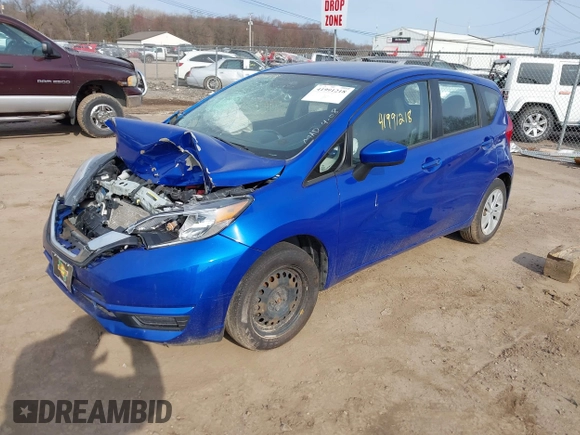 2017 Nissan Note SV z VIN 3N1CE2CP5HL357520, wystawiony jako IAAI lot #41991218 z przebiegiem 106 539 mil mil oraz . Historia ofert i sprzedaży dostępna na DreamBid. Obrazek 17.