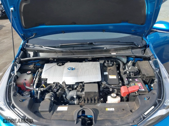 2019 Toyota Prius L Eco with VIN JTDKARFU2K3075756, listed as a IAAI auction lot 41459946 with 75,382 mi miles. Bid and sale history available at carsss.com. Image 10.