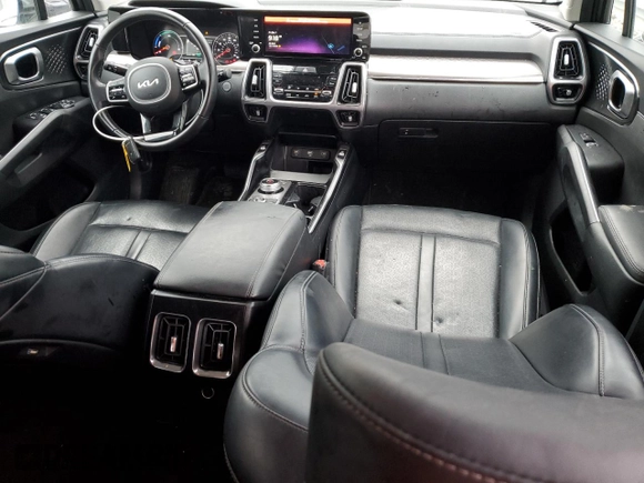 2022 Kia Sorento S with VIN KNDRG4LG3N5090659, listed as a Copart auction lot 46125235 with 50,448 mi miles and Salvage title. Bid and sale history available at DreamBid. Image 8.